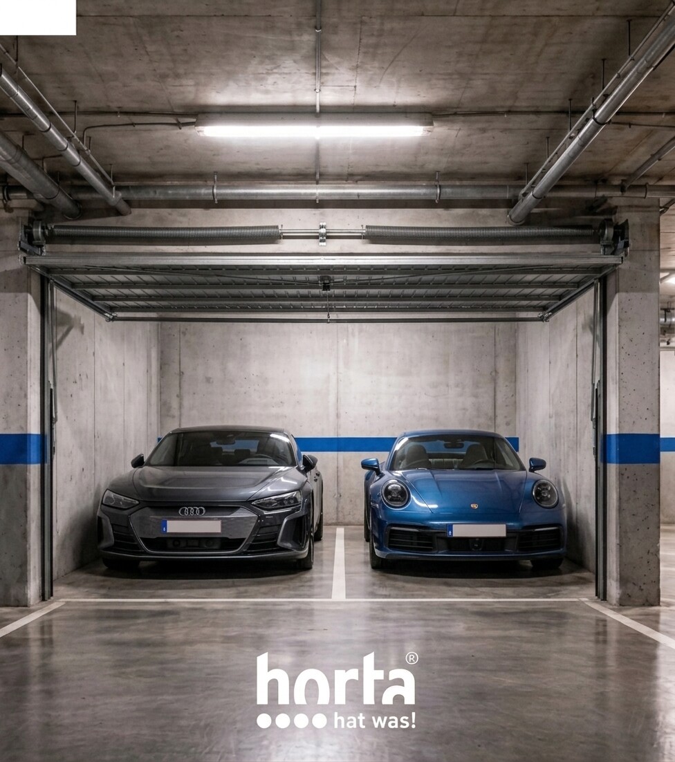 Musterfoto Garage offenGarage